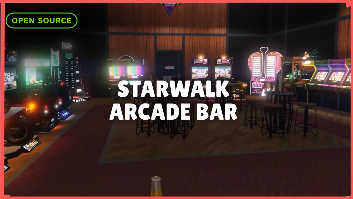 Starwalk Arcade Bar MLO FiveM | Retro Gaming, Karaoke & Nightlife Venue | Open Source